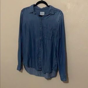 Boyfriend Fit Chambray